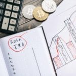 Roth IRA charts with some crypto coins