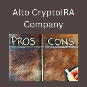 Pros & Cons of investing in Alto CryptoIRA